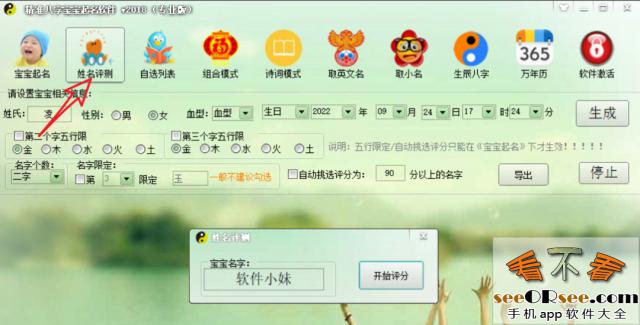 分享两款PC端免费取名软件  第4张